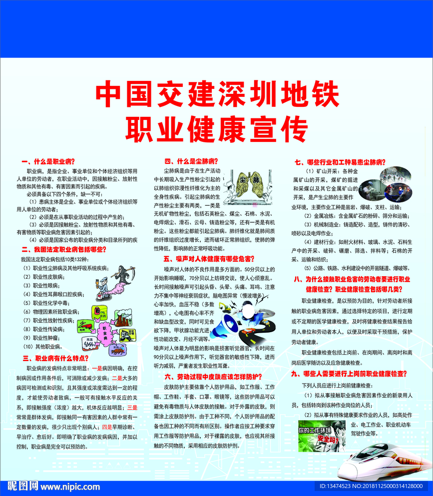 职业健康宣传