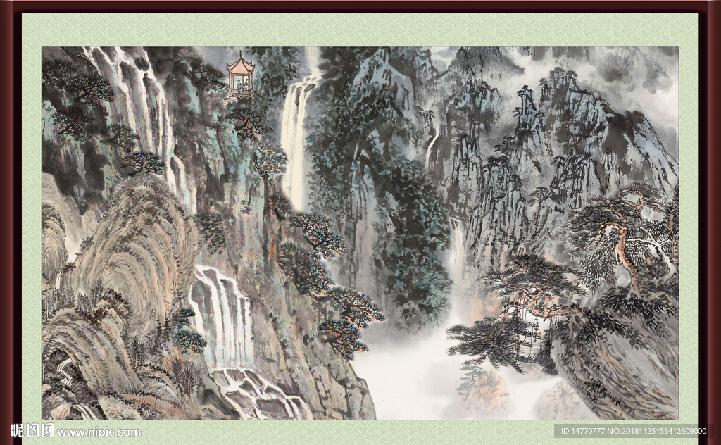 国画山水