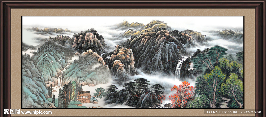国画山水