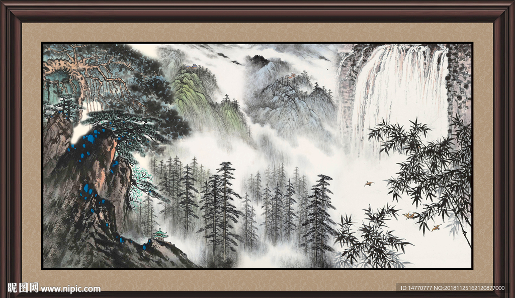 水墨山水