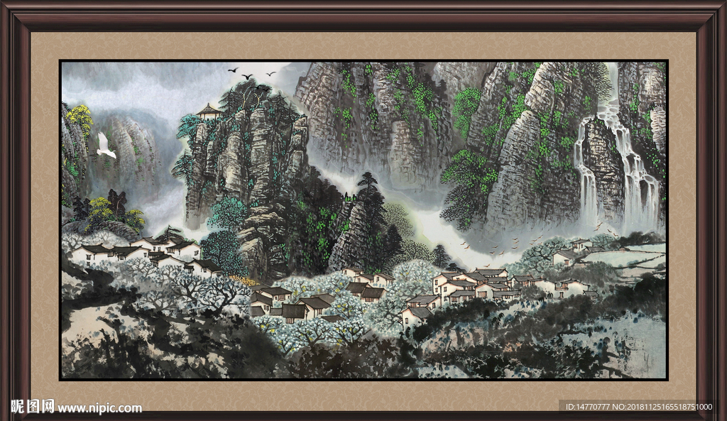 国画山水