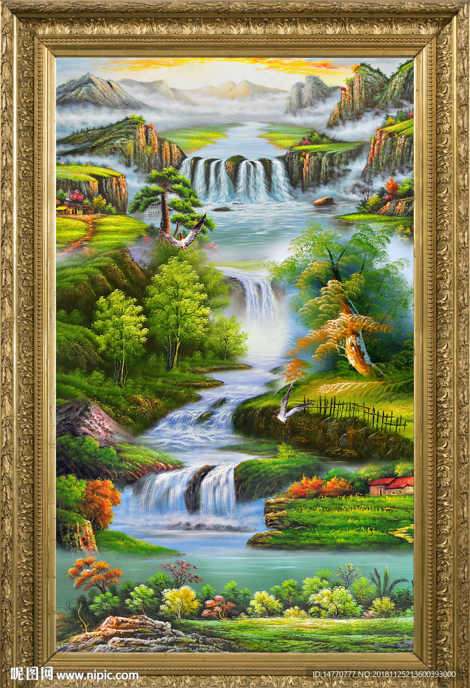 油画风景