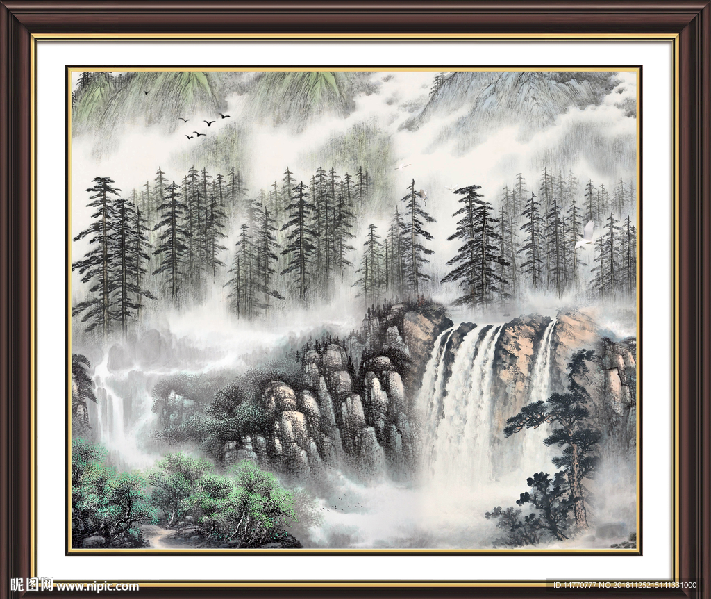 国画山水