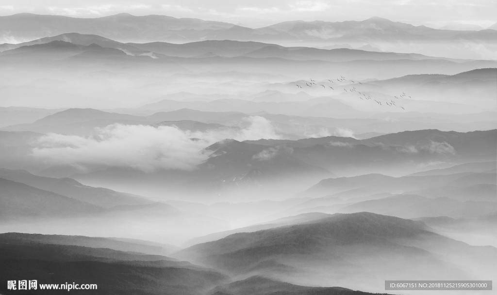 新中式山水画