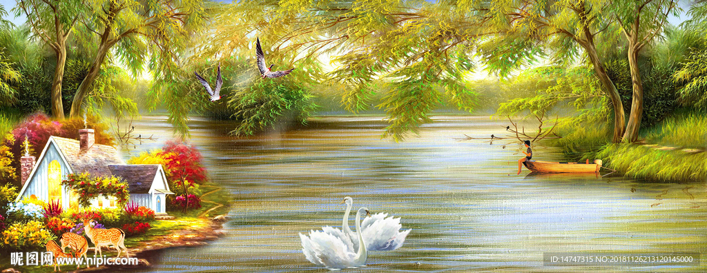 油画