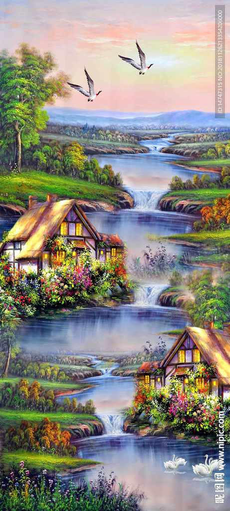 风景油画