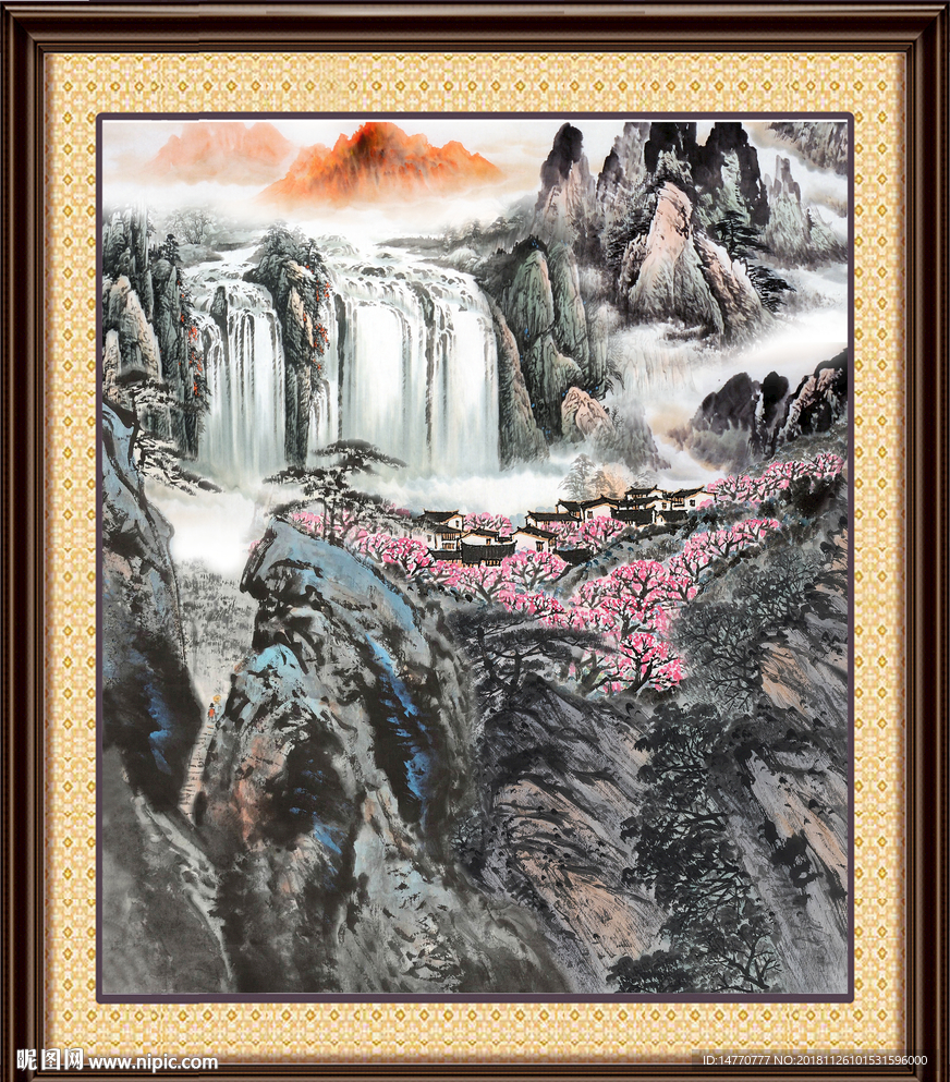 国画山水