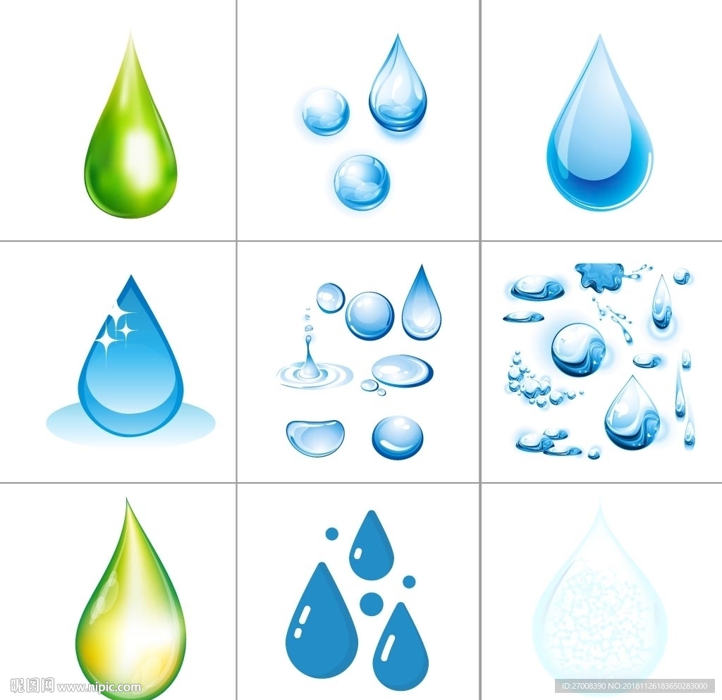 水珠图片