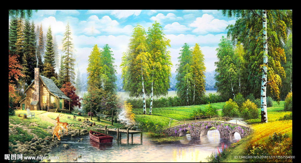 油画