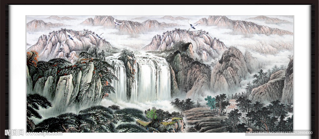 山水风景图