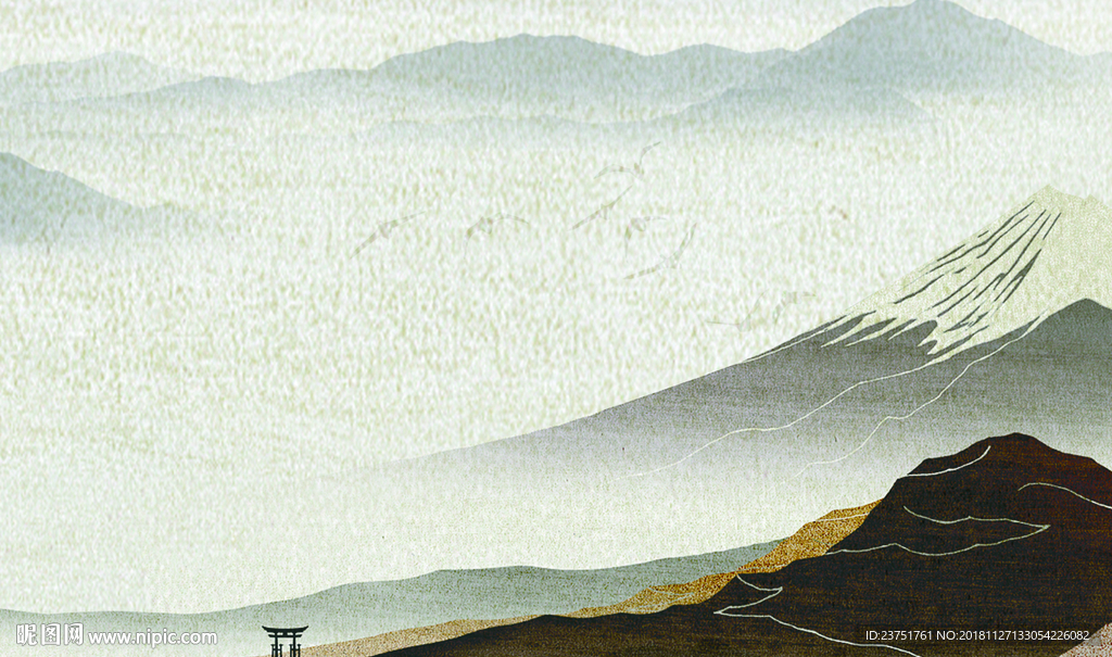 水墨画