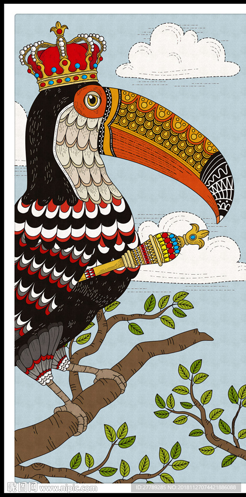 动物装饰画图片