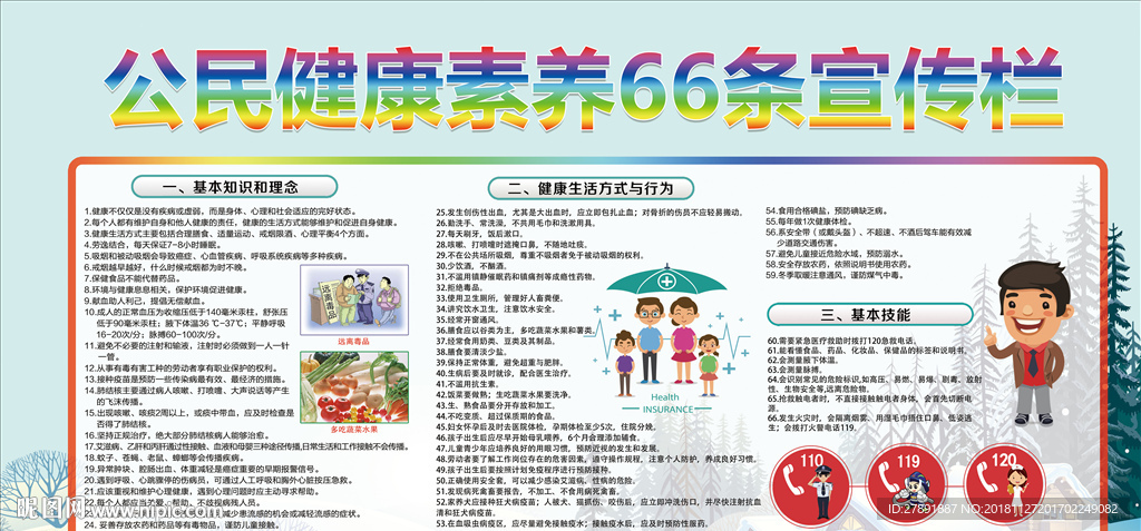 公民健康素养66条