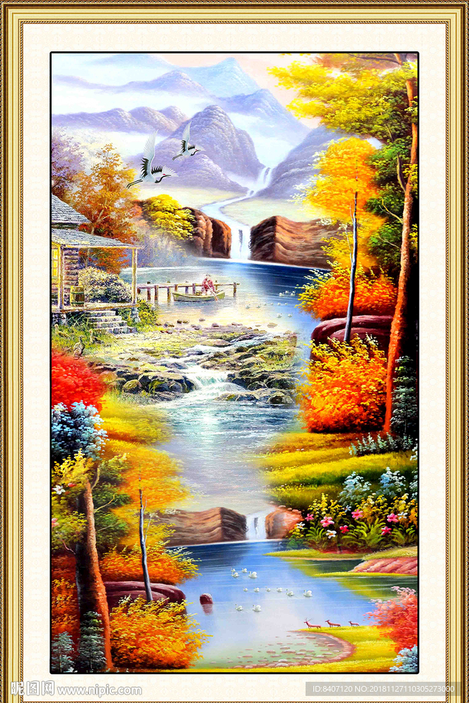 油画风景