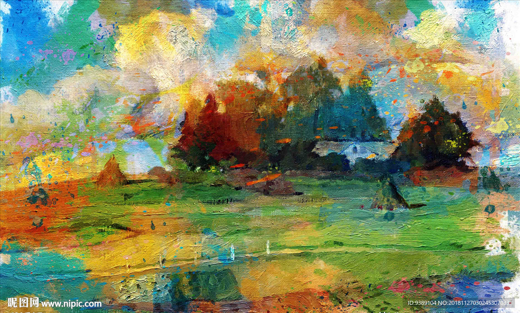 风景油画