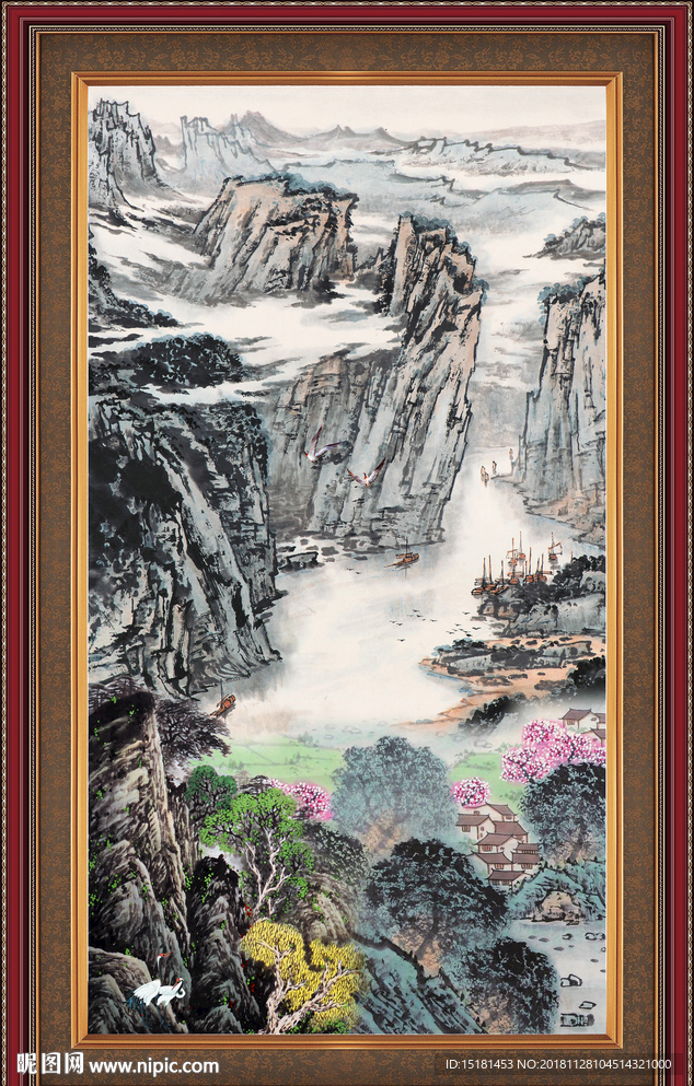 巨幅中国画