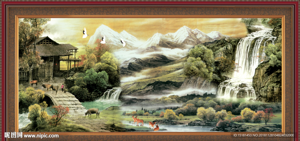 巨幅中国画