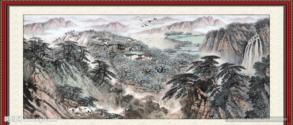 巨幅中国画