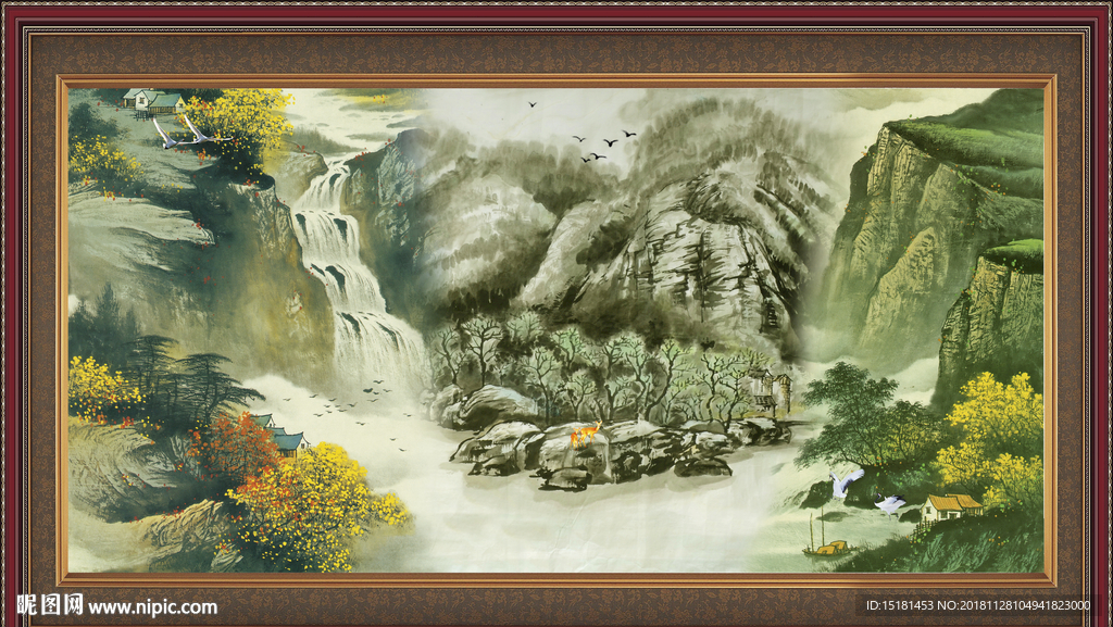 巨幅中国画