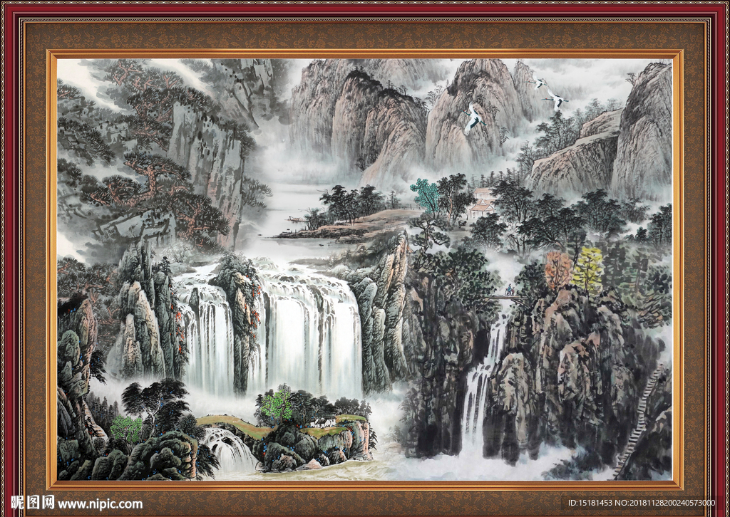 高山流水 流水生财