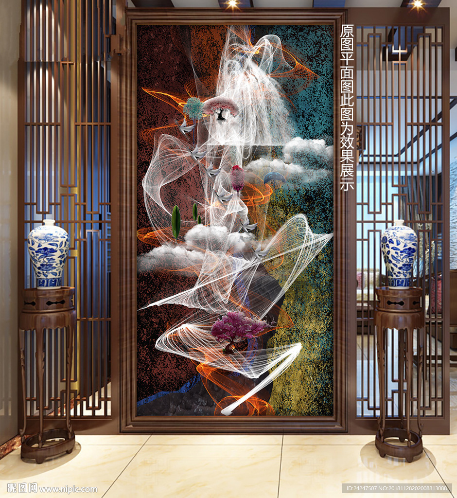 飞鸟装饰画