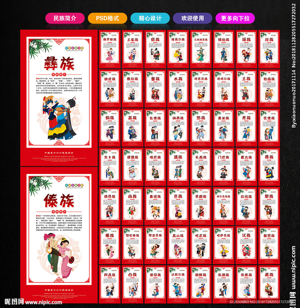 56个民族简介