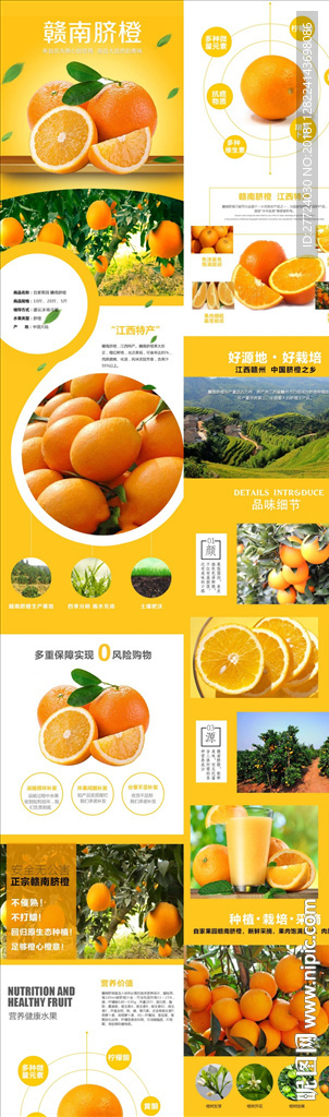 橙子详情页