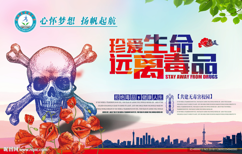 禁毒展板 禁毒文化