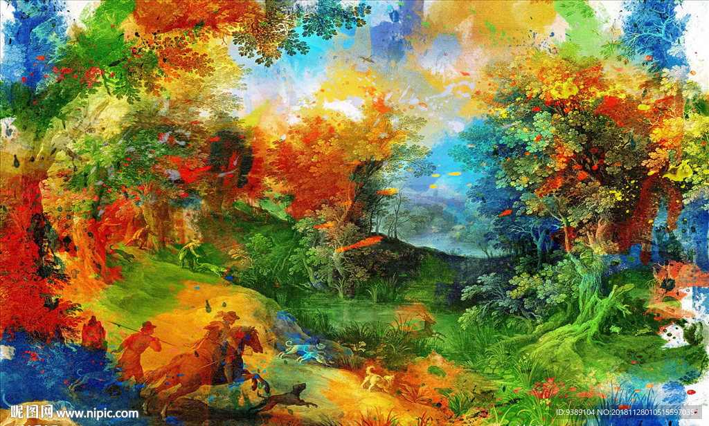 风景油画