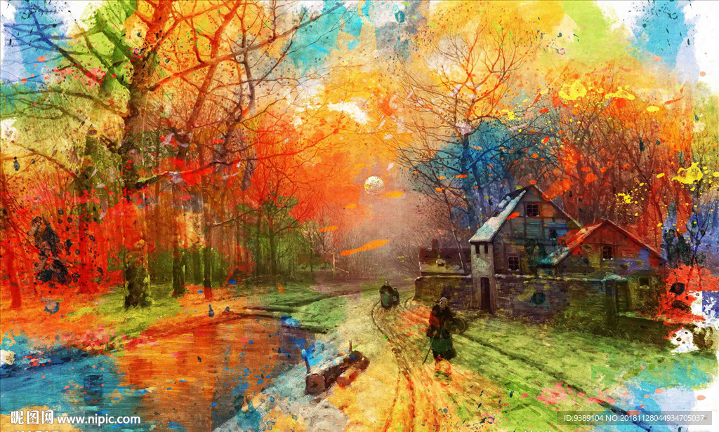 风景油画