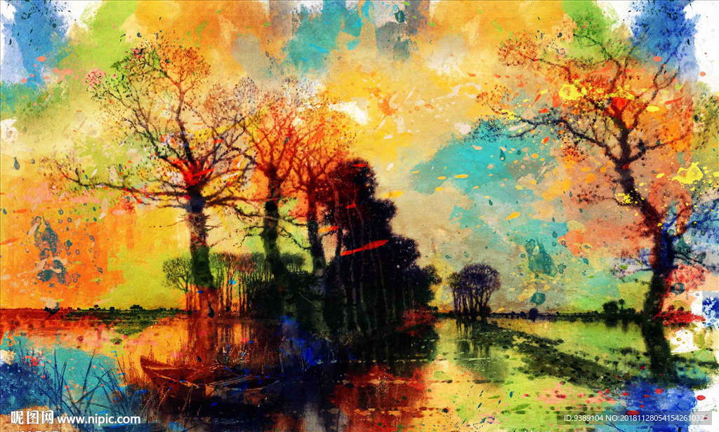 风景油画