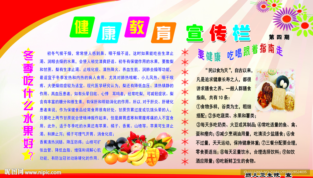 健康教育宣传栏