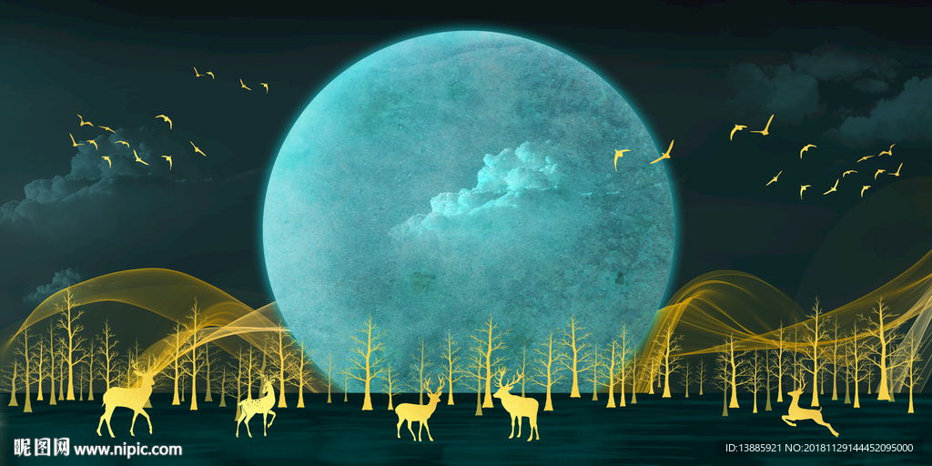 现代简约晶瓷装饰画