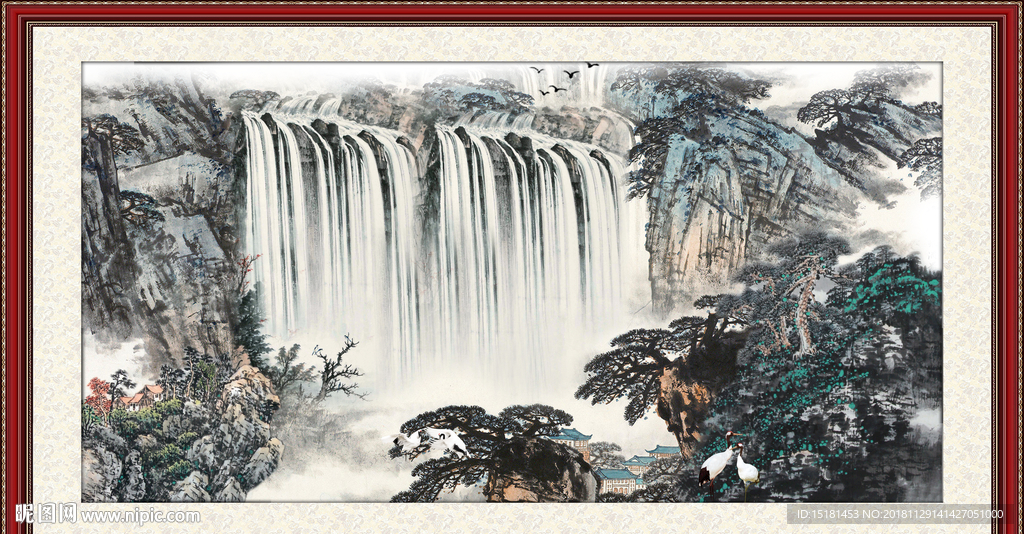 山水风景图