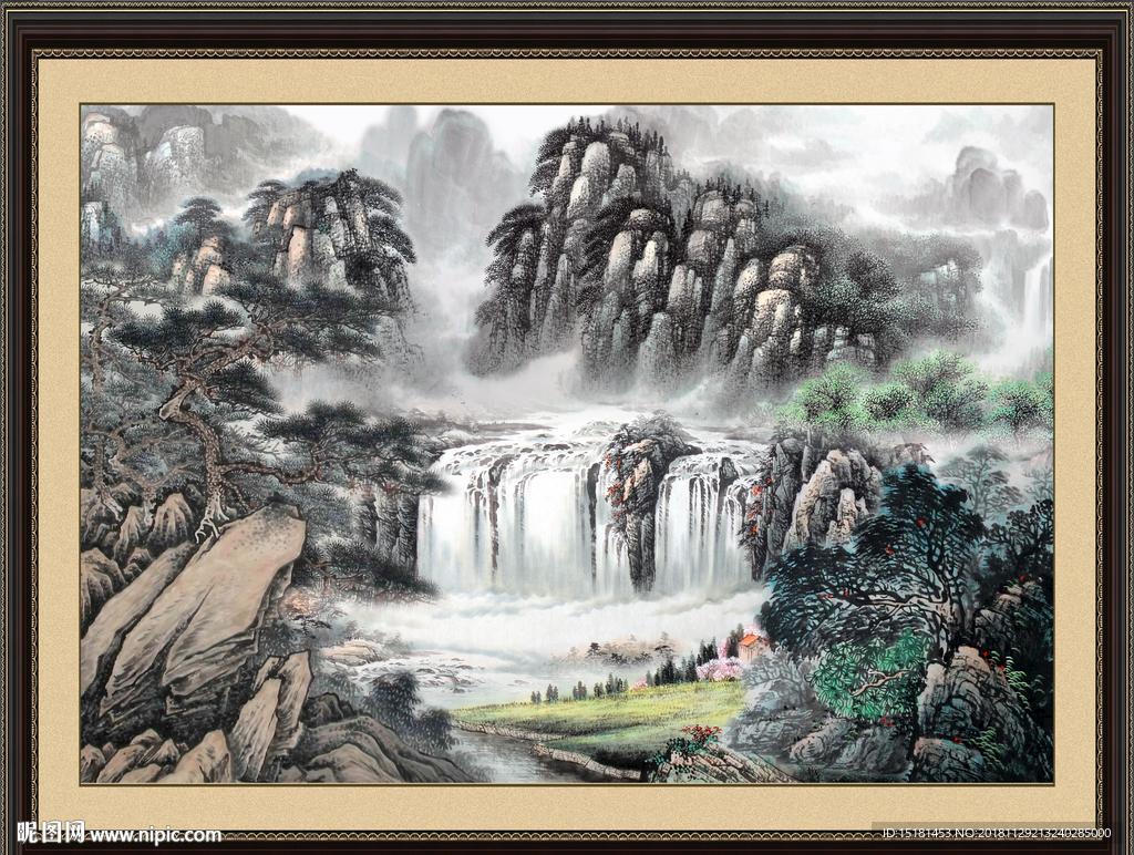 山水风景图