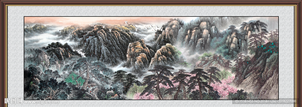 山水风景图