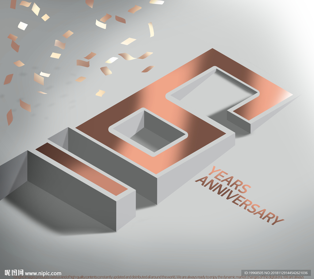6 数字素材 6周年 61周年