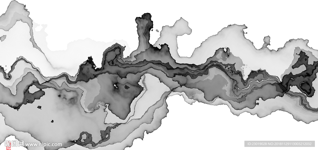 新中式 抽象装饰画 床头装饰画