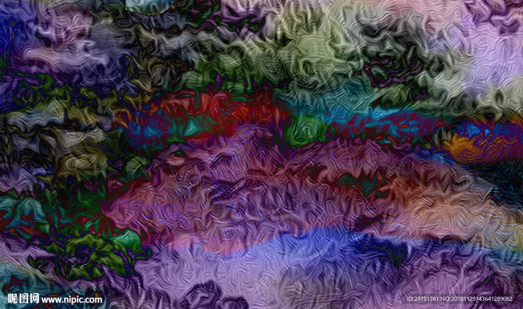 抽象油画