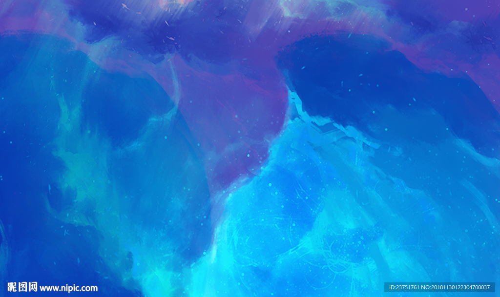 蓝色星空
