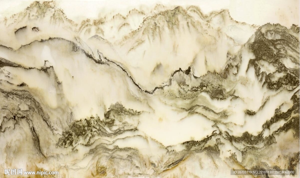 新款大理石纹电视背景墙