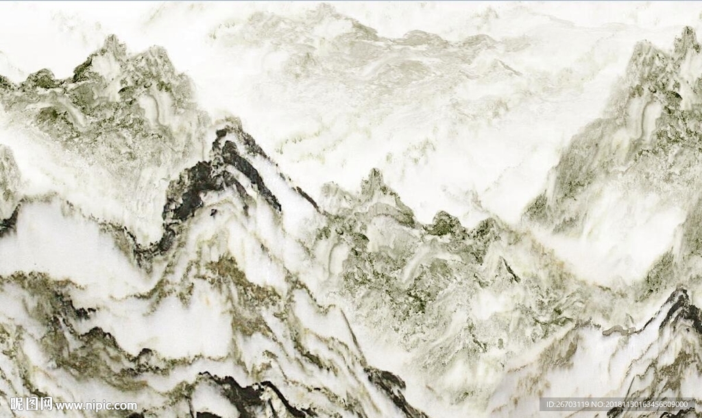 新款大理石纹电视背景墙