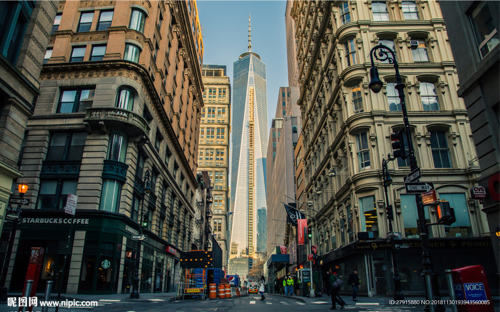 欧式街头建筑背景墙