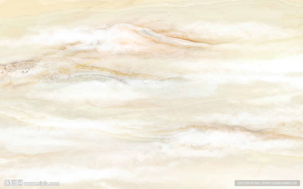 黄色大理石纹中式玄关屏风背景底