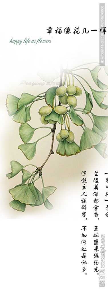新中式花卉