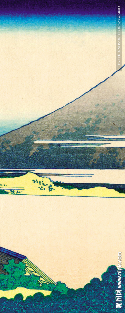 日本浮世绘山水
