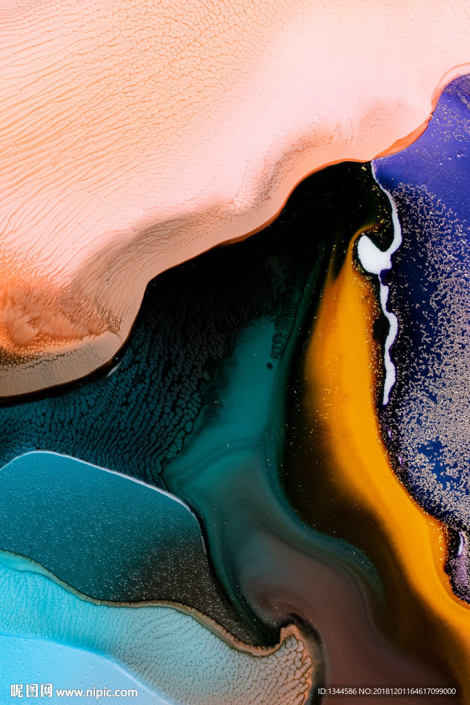 水彩大理石纹理