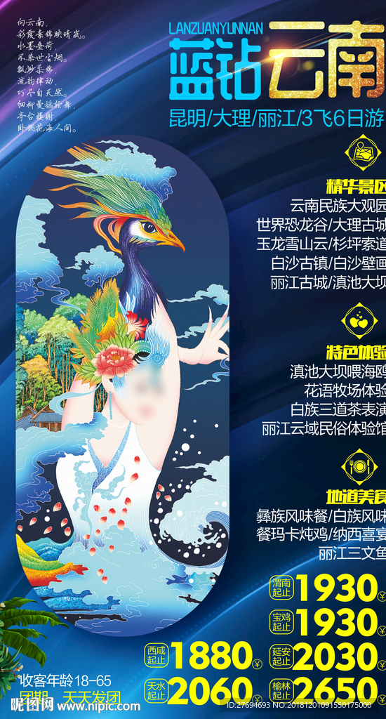 云南旅游海报