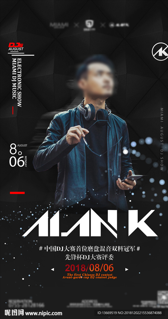 夜店海报DJ ALAN K