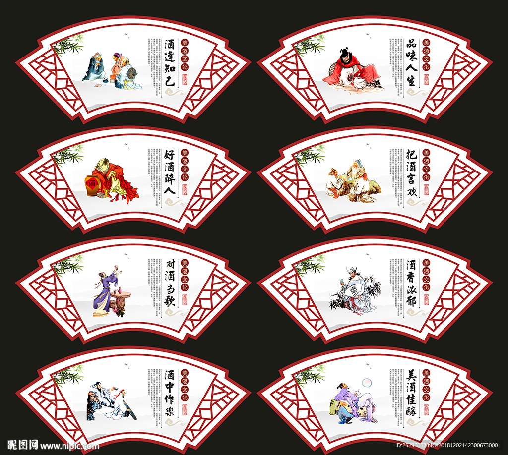 酒文化展板